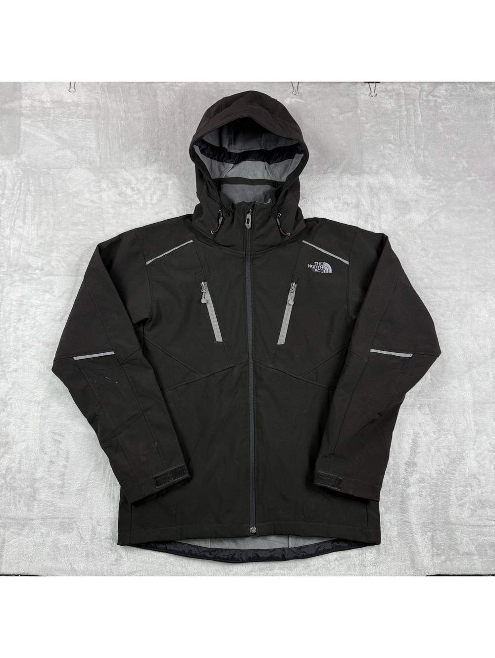 The North Face Men Storm Peak Triclimate Jacket Powder Skirt S Hood Ski Gorpcore